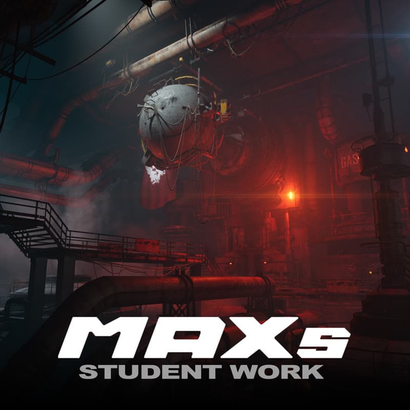 3D Environment Art: Energy Plant | MAXs Student Work 2024