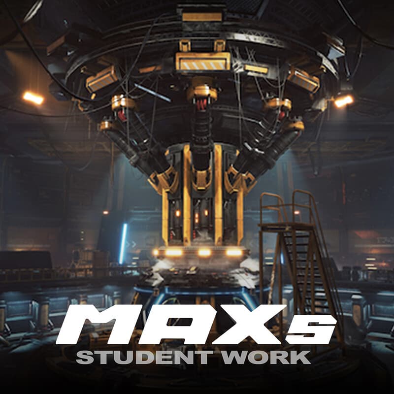 Graduate Program | Black Anchor_Sci-Fi 3D Environment Breakdown | Student Work 26fall offer
