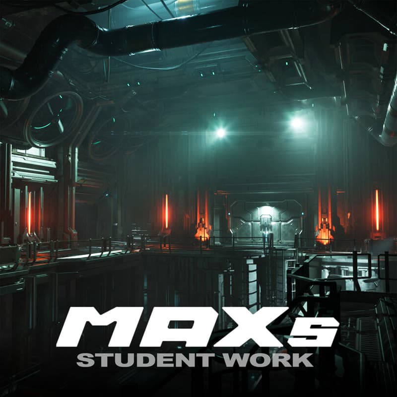 3D Environment Art: Sci-Fi Modular Environment | MAXs Student Work 2024