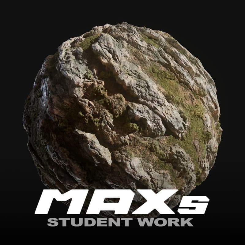 Material Art: Mossy Stone | MAXs Student Work 2024