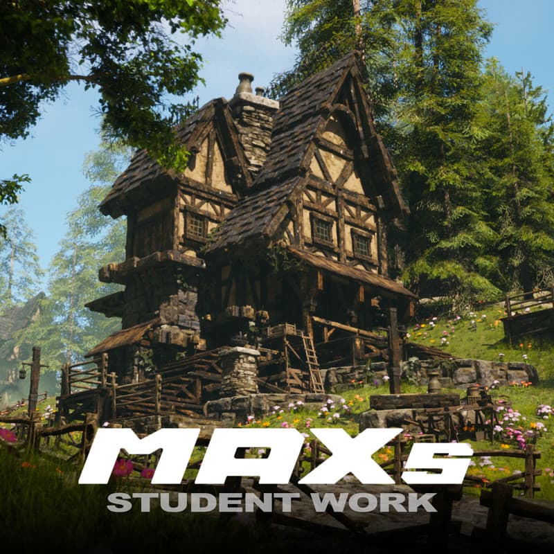 Technical Art: Procedural Landscape with Houdini and UE5 | MAXs Student Work 2024