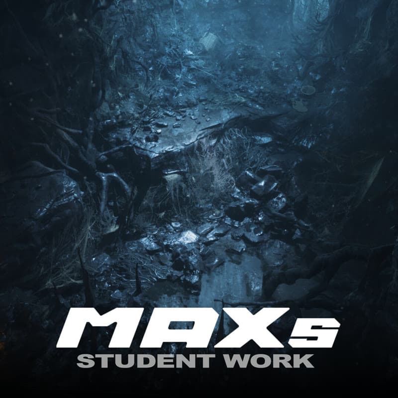 VFX Art: Cavern Fire | MAXs Student Work 2024